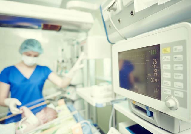 Nurse in a hospital room