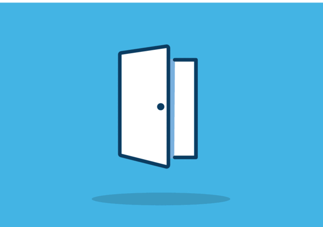 Open door icon