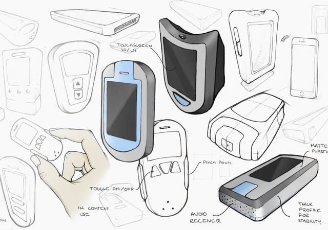 Medical device sketch page